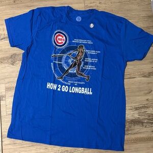 Blue Cubs Graphic T-Shirt 2xl